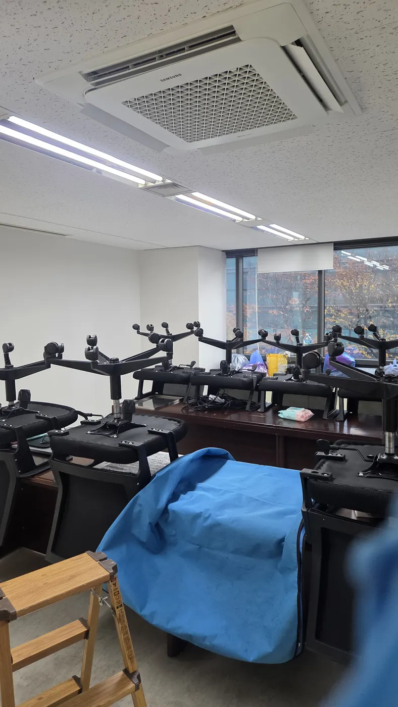현장 작업 — 광산구 에어컨청소 현장
