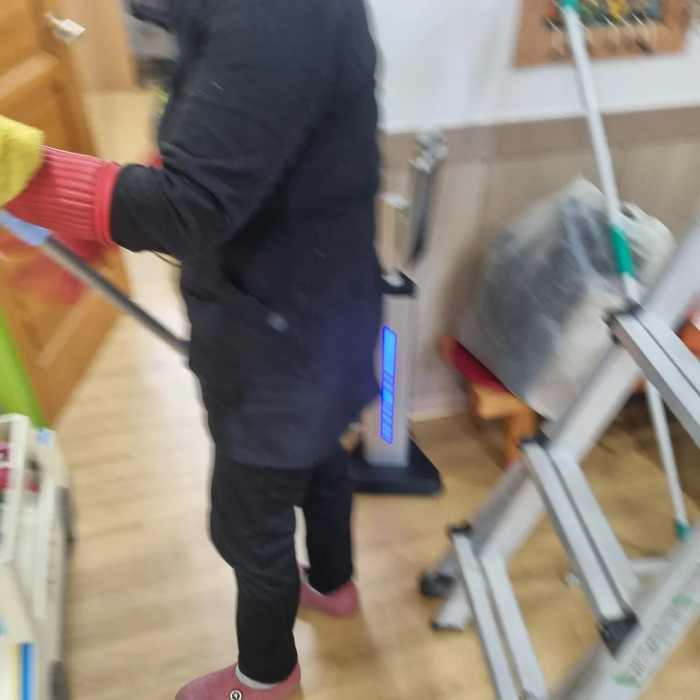 작업 진행 — 대촌동 어린이집청소 현장