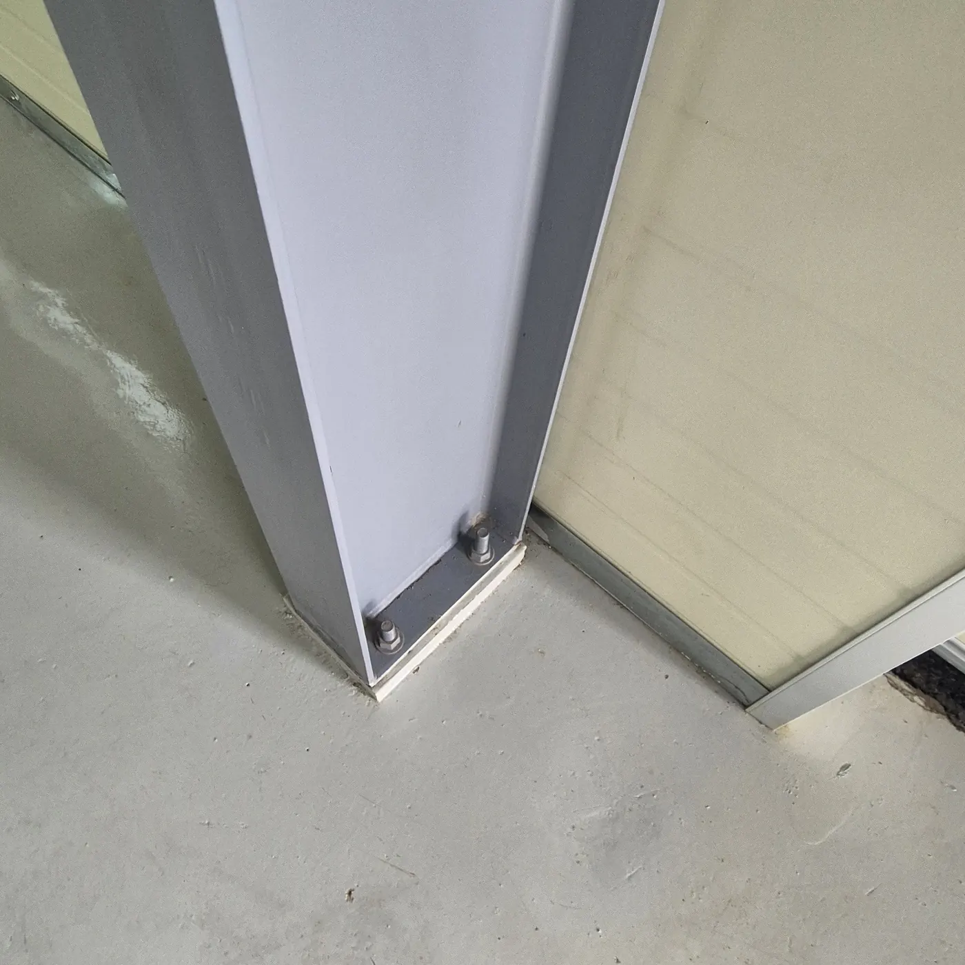 벽면·패널 세정 — 누문동 공장청소 현장