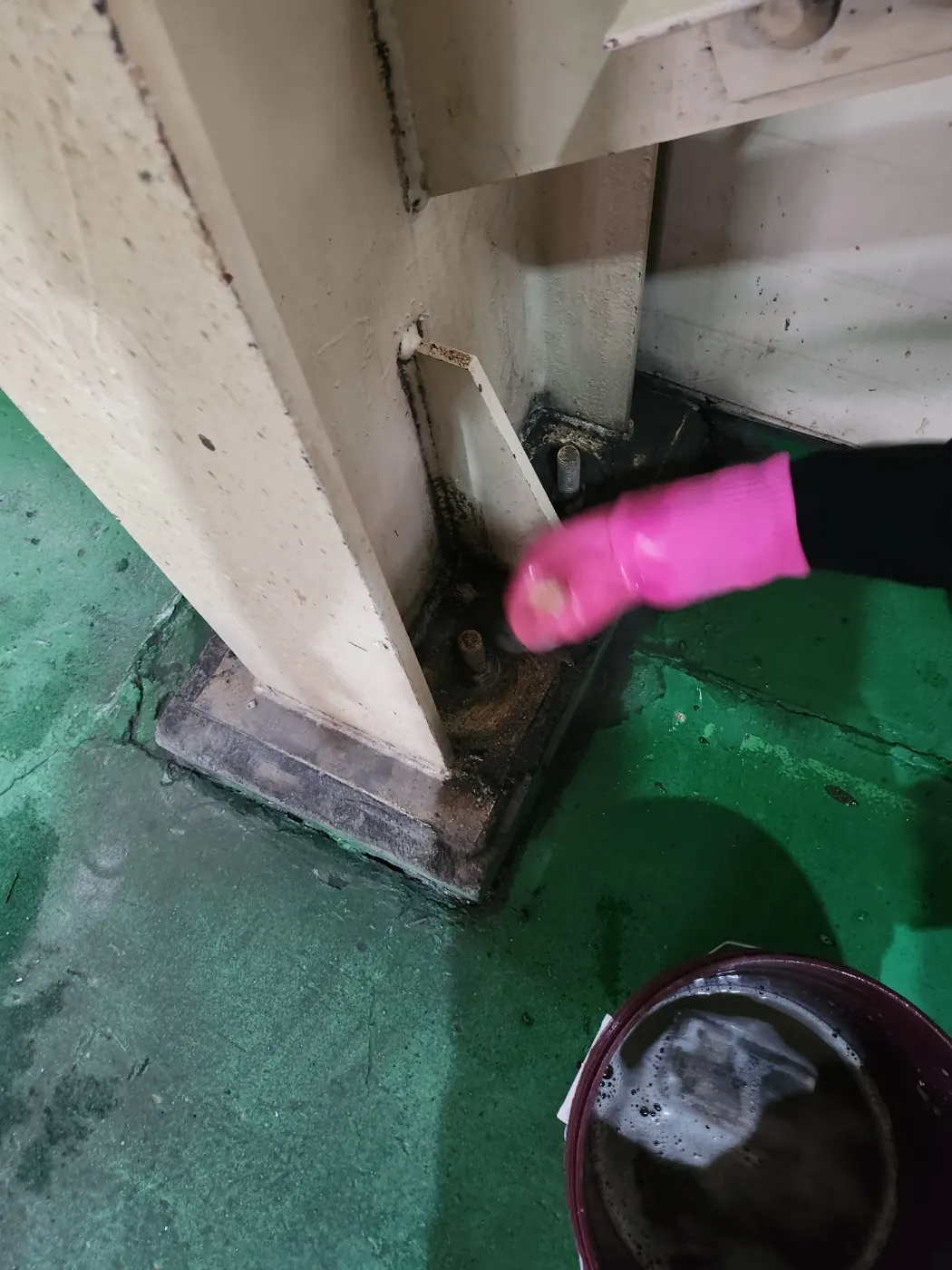 작업 진행 — 광주권 공장청소 현장