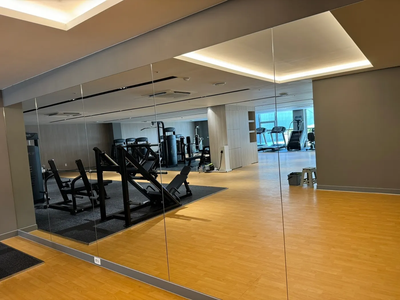 머신존 정리 — 광산구 헬스장청소 현장
