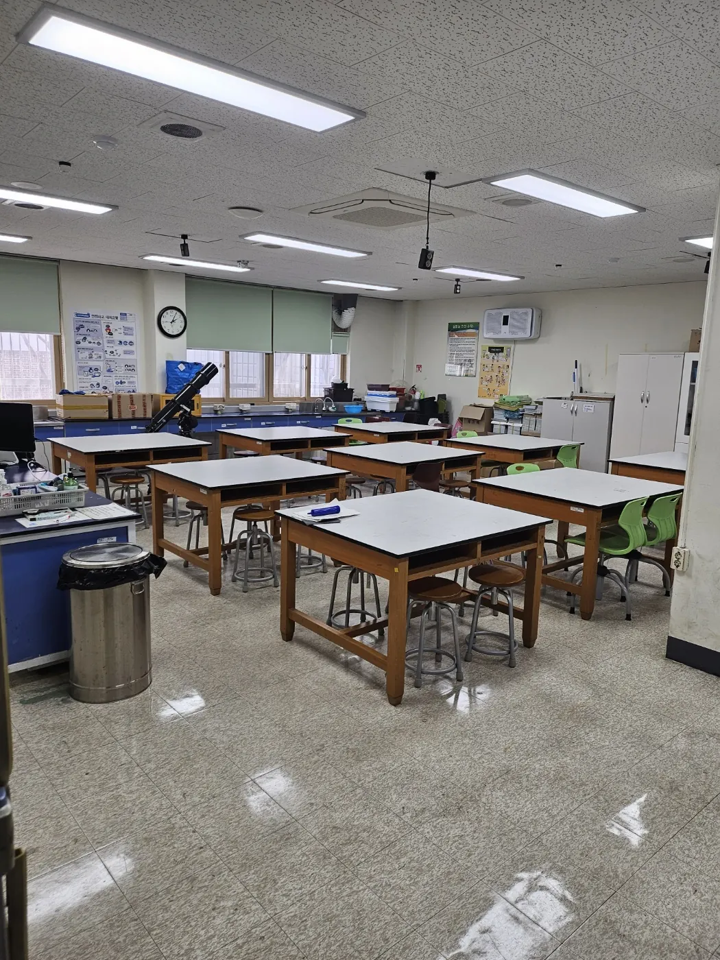 특별교실 정리 — 봉선동 학교청소 현장